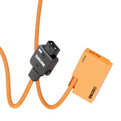 ZGCINE D-Tap to LPE17 for Canon Dummy Battery Cable(braided wire）